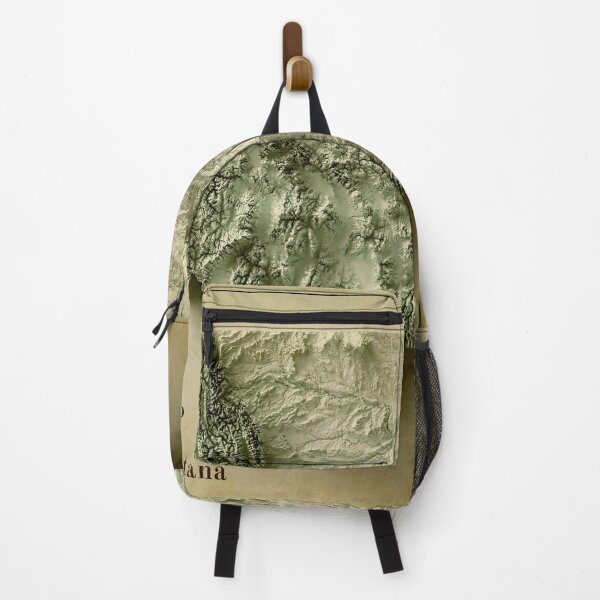Item preview, Montana Relief Map 3D digitally-rendered designed and sold by ThinkAboutMaps.