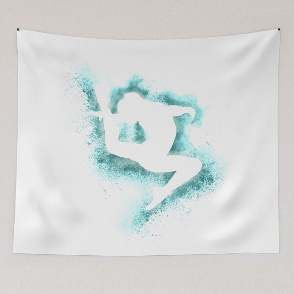 Item preview, Neon Mint Gymnast  designed and sold by Flexiblepeople.