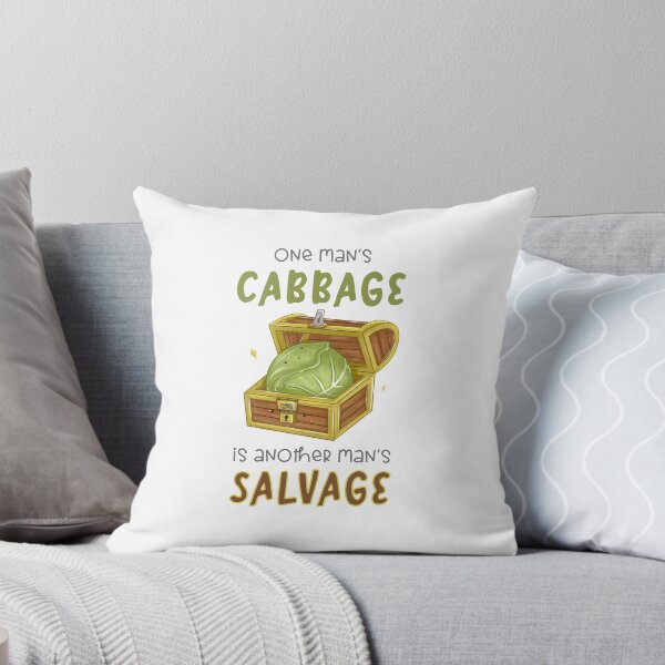 Item preview, One Man's Cabbage Is Another Man's Salvage designed and sold by Kriza Belle Misa.