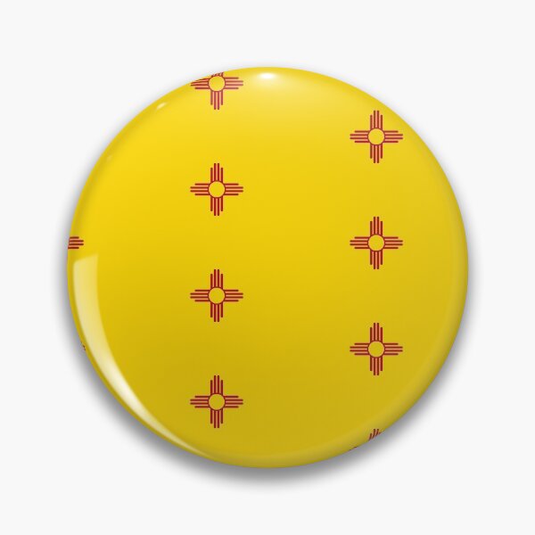 Item preview, Tiny New Mexico Flag designed and sold by Broken Antler Designs .