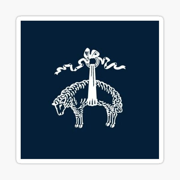 Brooks Brothers Blue Sticker