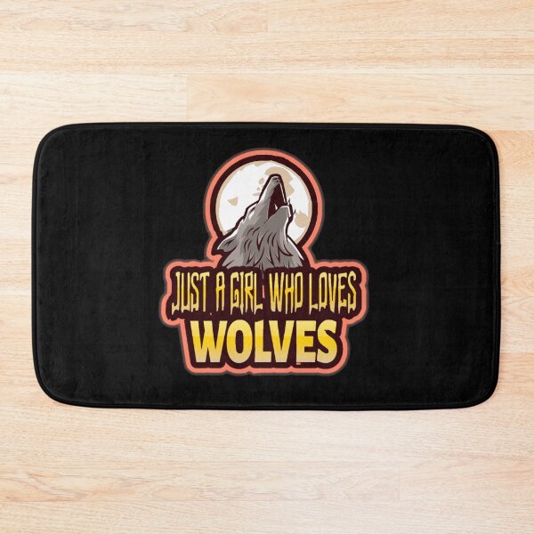 Item preview, Just a Girl Who loves Wolves designed and sold by MKThock.
