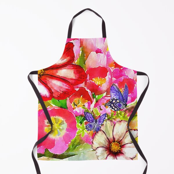 Item preview, Jigsaw Puzzle Flowers Bright Water Colored Blooms 1000 piece jigsaw puzzle Adults designed and sold by StickerArtwork.