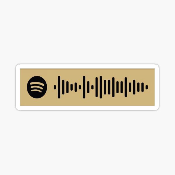 my heart will go on spotify scan Sticker
