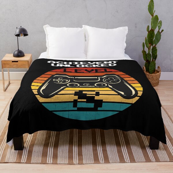 Item preview, birthday achievement unlocked level up gamer designed and sold by PERsonalthreads.
