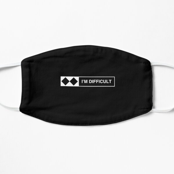 I'm Difficult Ski Snowboard Flat Mask