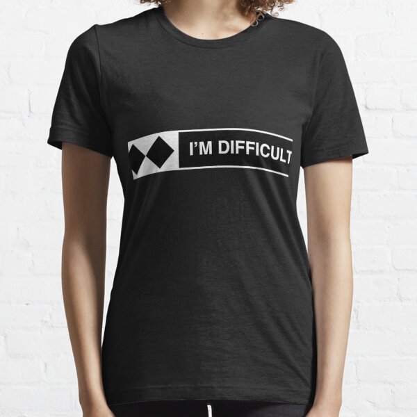 I'm Difficult Ski Snowboard Essential T-Shirt