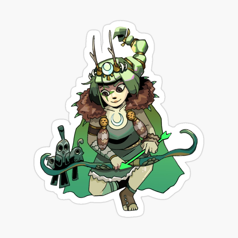 Artemis (Hades Game) Sticker, T-shirt