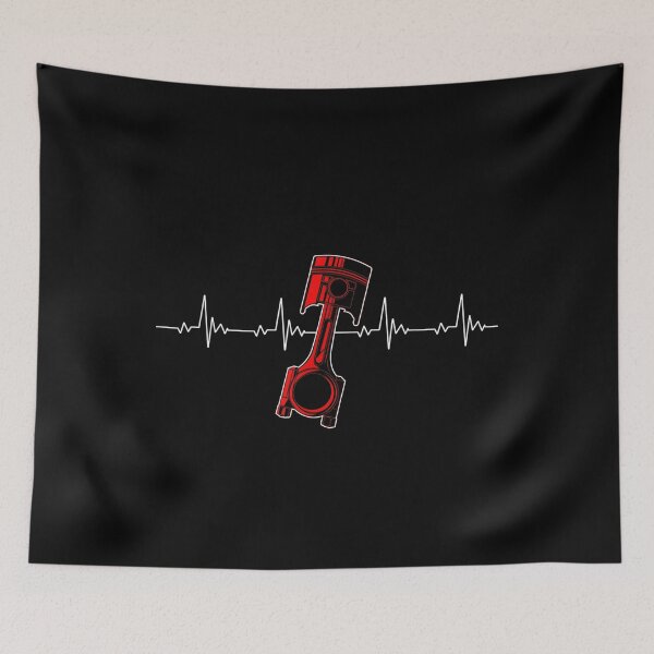 Item preview, Mechanic Piston Heartbeat Car Mechanic Gift for Drag Racer designed and sold by sherylnelson.