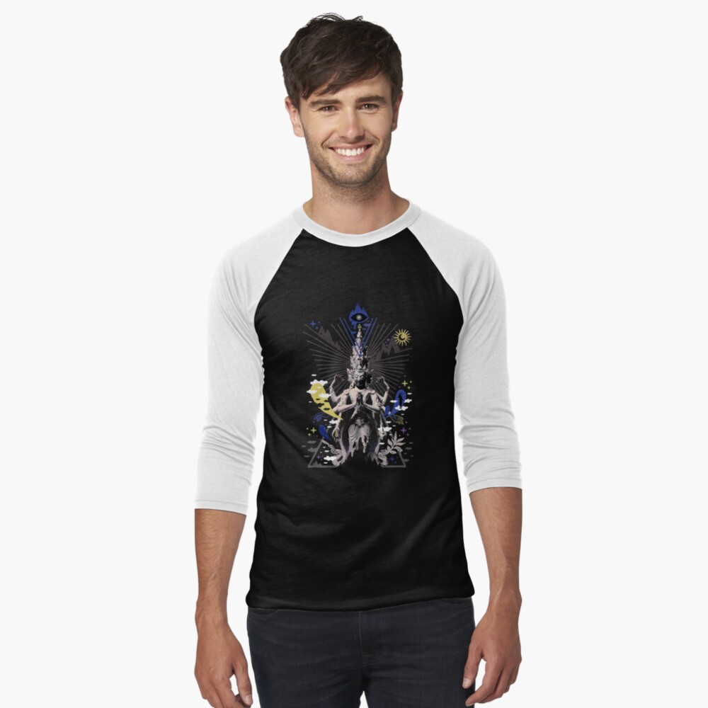 Item preview, Baseball ¾ Sleeve T-Shirt designed and sold by ordinaryfox.