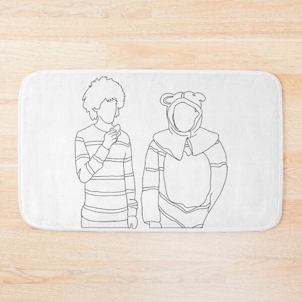 Item preview, Troy and Abed dressed up for Halloween - Lineart designed and sold by Antoni H.