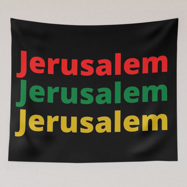 Item preview, Jerusalem- Holy land of our King designed and sold by DaughterofYah.