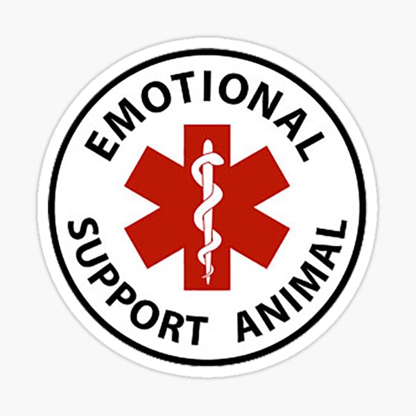 Emotional Support Stanley Please Do Not Pet Sticker – AceThePitmatianCo