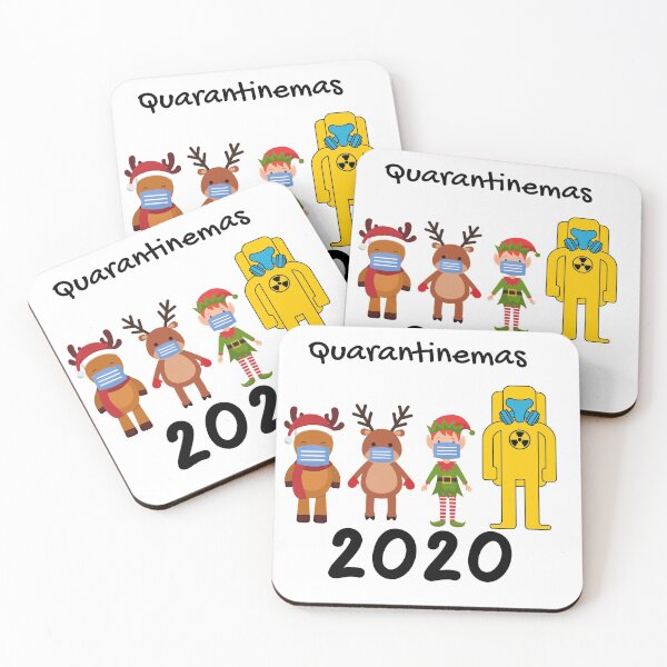 Item preview, Quarantinemas 2020 deer and bear elf  designed and sold by Socool101.