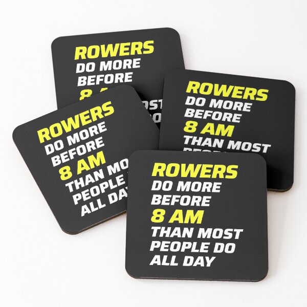 Item preview, Crew Rowing Row Team Boat Oar Rower Funny Saying Gift designed and sold by TastefulTees.