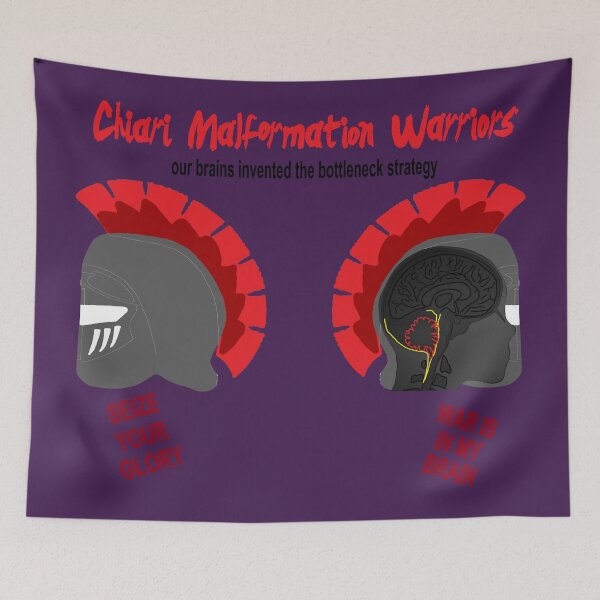 Item preview, Chiari Malformation Warriors, the 300 designed and sold by Quipplepunk.