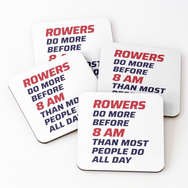 Item preview, Crew Rowing Row Team Boat Oar Rower Funny Saying Gift designed and sold by TastefulTees.