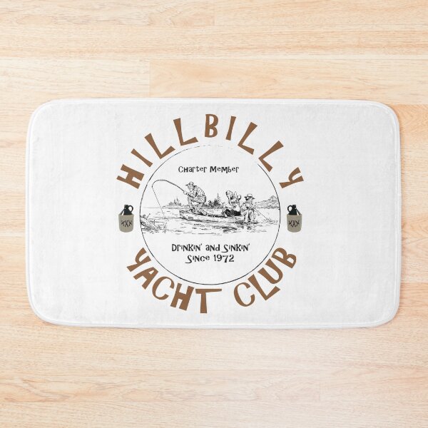 Item preview, Fun Hillbilly Yacht Club Corn LIquor Moonshine Fishing Boat designed and sold by Bill Herrin.
