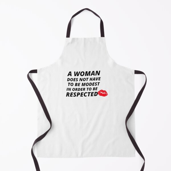Item preview, COOL A Woman Does Not Have To Be Modest In Order To Be Respected designed and sold by YourEssentials.