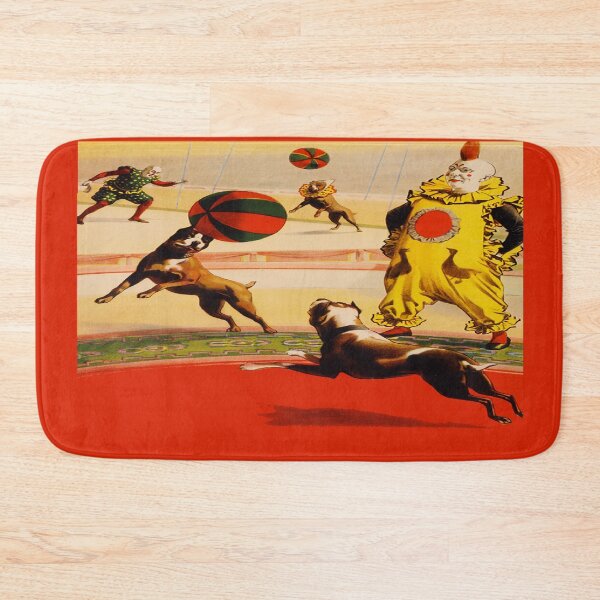 Item preview,  Illustrated Circus Poster - Marvelous Foot-Ball Dogs designed and sold by Slydell1.
