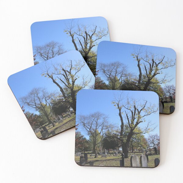 Item preview, Gnarly Autumn Trees in Huntsville Cemetery (Unedited) designed and sold by Silver Sky by Janet.