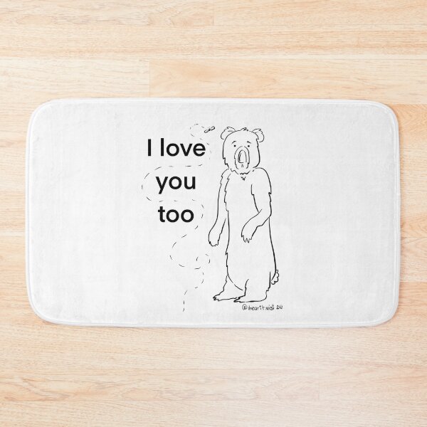 Item preview, I love you too bear  designed and sold by thearttwist.