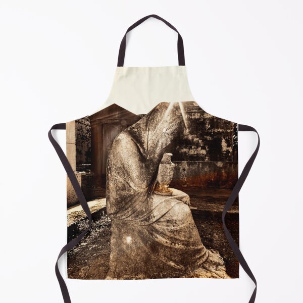 Item preview, Statue Of Weeping Woman, Lafayette Cemetery, New Orleans, in Monotones designed and sold by Kay Brewer.