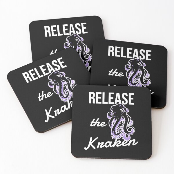 Item preview, Release the Kraken - Giant Mythical Sea Monster - Vintage Retro designed and sold by The Princess Saves Herself.