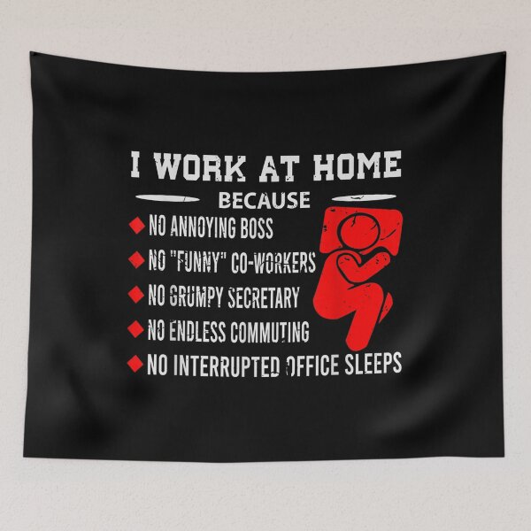 Item preview, I work at home designed and sold by sherylnelson.