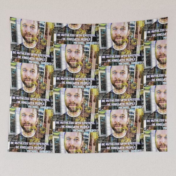 Item preview, Michael Brooks. Be ruthless. Be Kind designed and sold by ARTofDIRT.