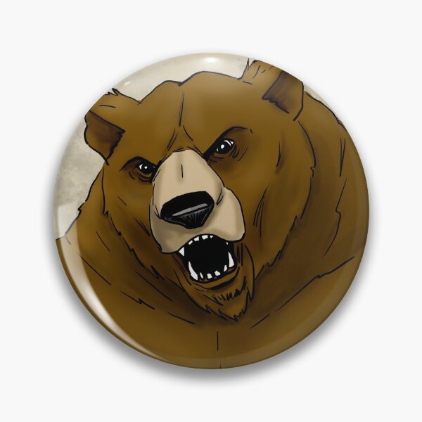 Item preview, Max the Werebear designed and sold by Dungeonmusings.