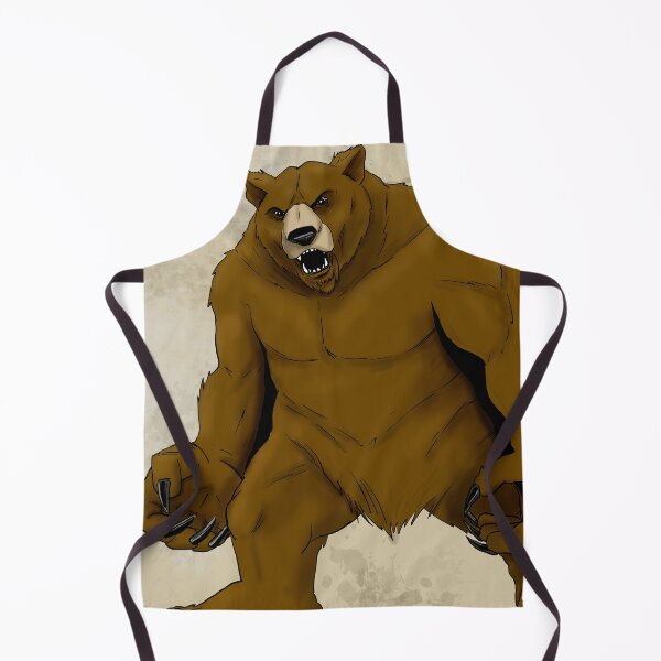 Item preview, Max the Werebear designed and sold by Dungeonmusings.