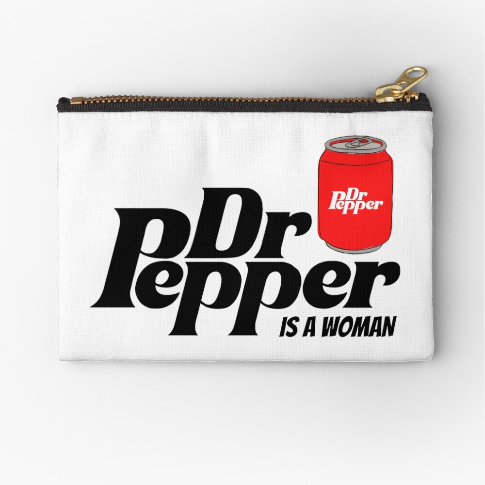 is a woman Zipper Pouch