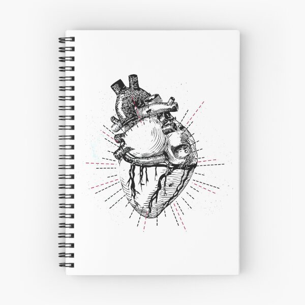 Aperçu de l'œuvre  Coeur anatomique créée et vendue par HelloGrackle.