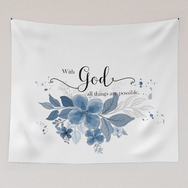 Item preview, With God all things are possible designed and sold by della95.