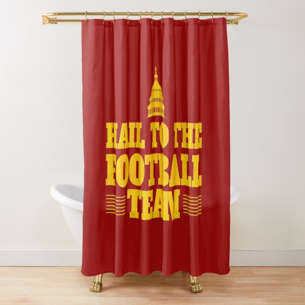 Hail To The Washington Football Team Shower Curtains Redbubble