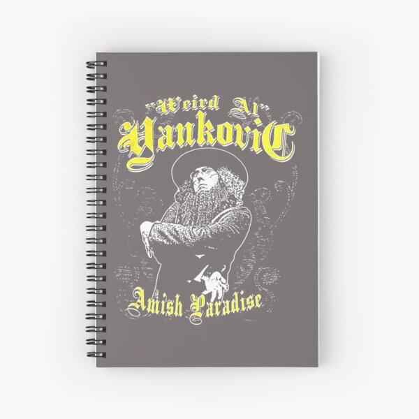 Weird Al Spiral Notebooks Redbubble