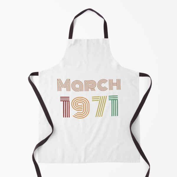 Item preview, March 1971 Design, Happy 50th Birthday, designed and sold by marosharaf.
