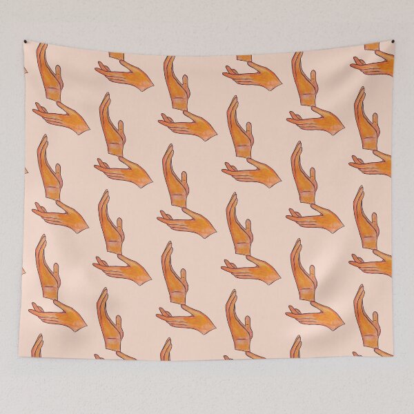 Item preview, mEaNwHiLe! Hand Position Watercolor Design designed and sold by gillrosedraws.