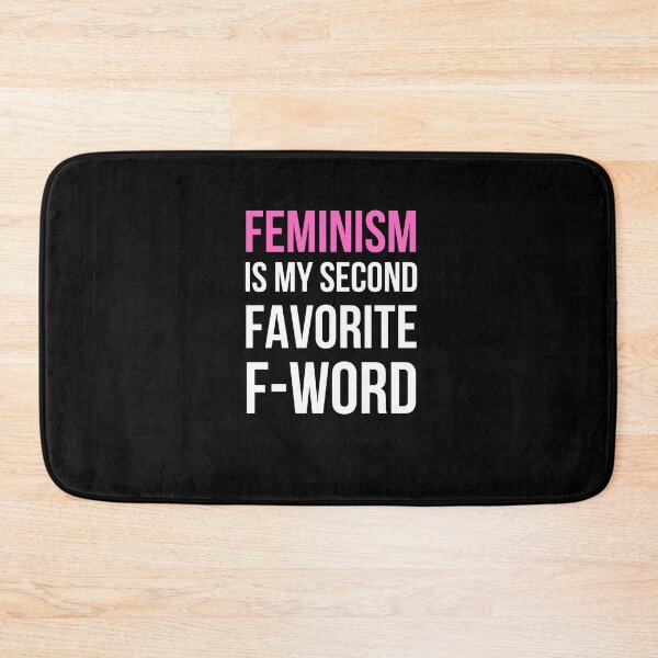 Item preview, Womens Feminist Is My Second 2nd Favorite F-word Funny Quote Sayings designed and sold by WichitaClothing.