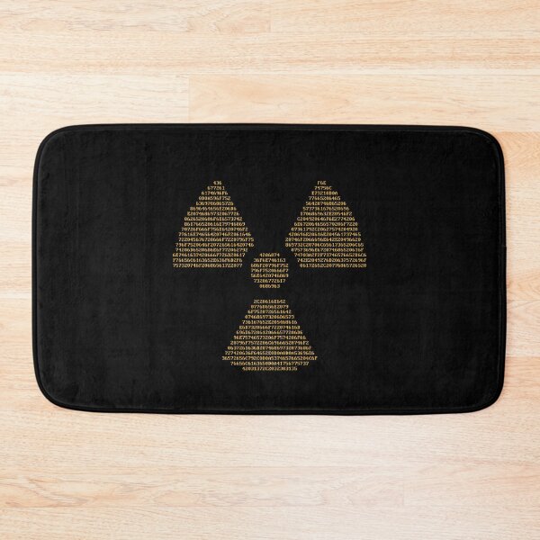 Item preview, ASCII Radioactive Symbol designed and sold by Steve Lovelace.