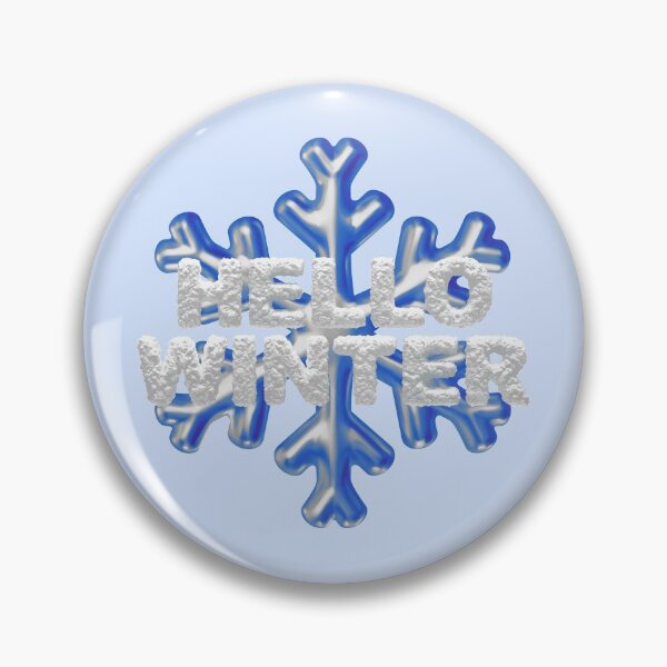 Item preview, “Hello Winter” Snowbank & Snowflake - Royal Blue designed and sold by PawsitiveMum.