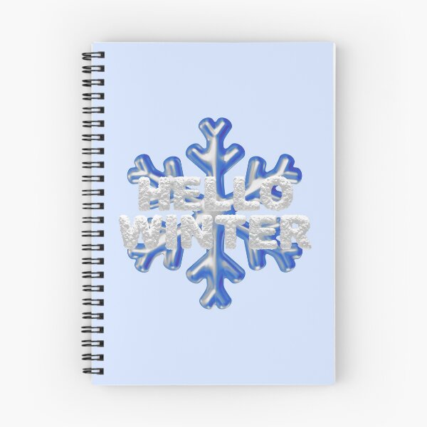 Item preview, “Hello Winter” Snowbank & Snowflake - Royal Blue designed and sold by PawsitiveMum.