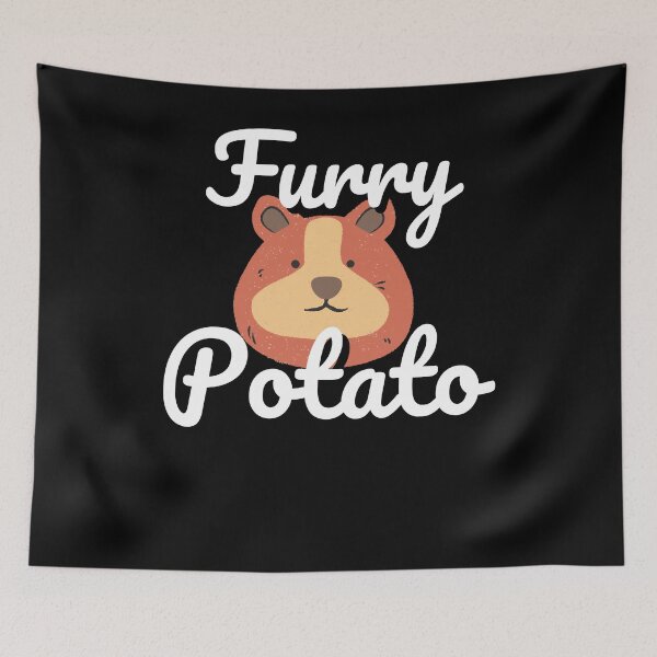 Item preview, Furry Potato Guinea Pig Funny Novelty Lover Fan Pet Owner Funny Ironic designed and sold by WichitaClothing.