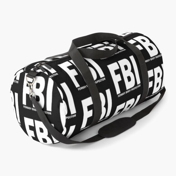 Item preview, FBI Femboy Body Inspector Huge White Text designed and sold by bebopboop.