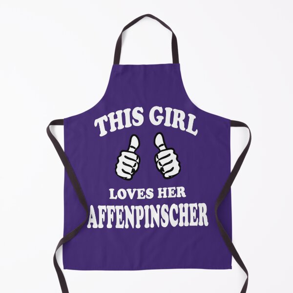 Item preview, this girl loves her Affenpinscher designed and sold by Original Cheddar.