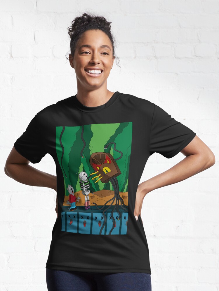 Alternate view of Radio Is Cleaning Up the Nation Active T-Shirt
