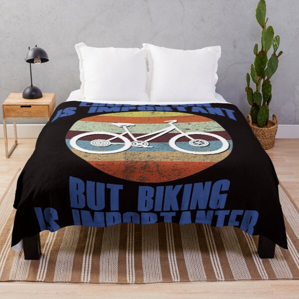 Item preview, Education Is Important But Biking Is Importanter - Funny Sunset Retro Bike and Text Effects Gift Ideas designed and sold by leo121687.