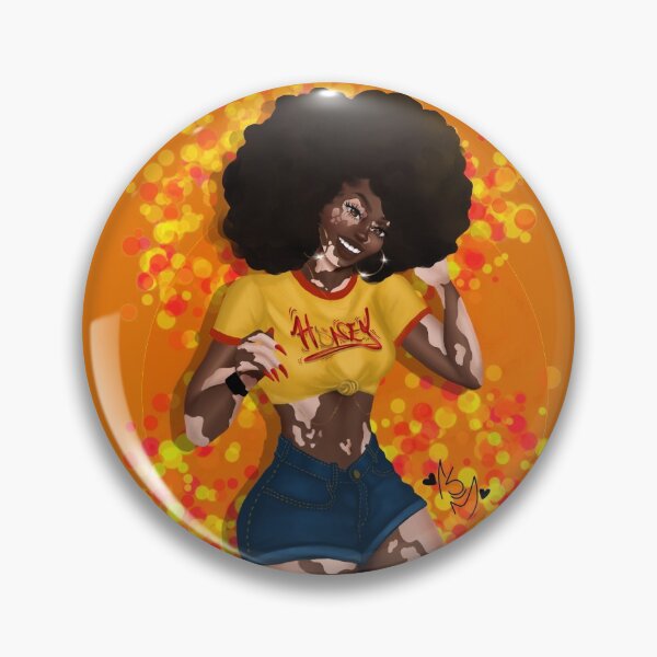 Item preview, Vitiligo Vixen designed and sold by Martina Adams.