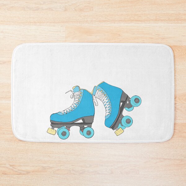 Item preview, Blue Roller Skates Design designed and sold by gillrosedraws.
